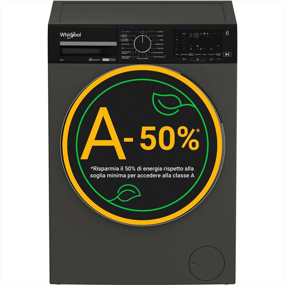Immagine del prodotto WHIRLPOOL - Lavatrice WPM 911G ADS IT 9 Kg Classe A
