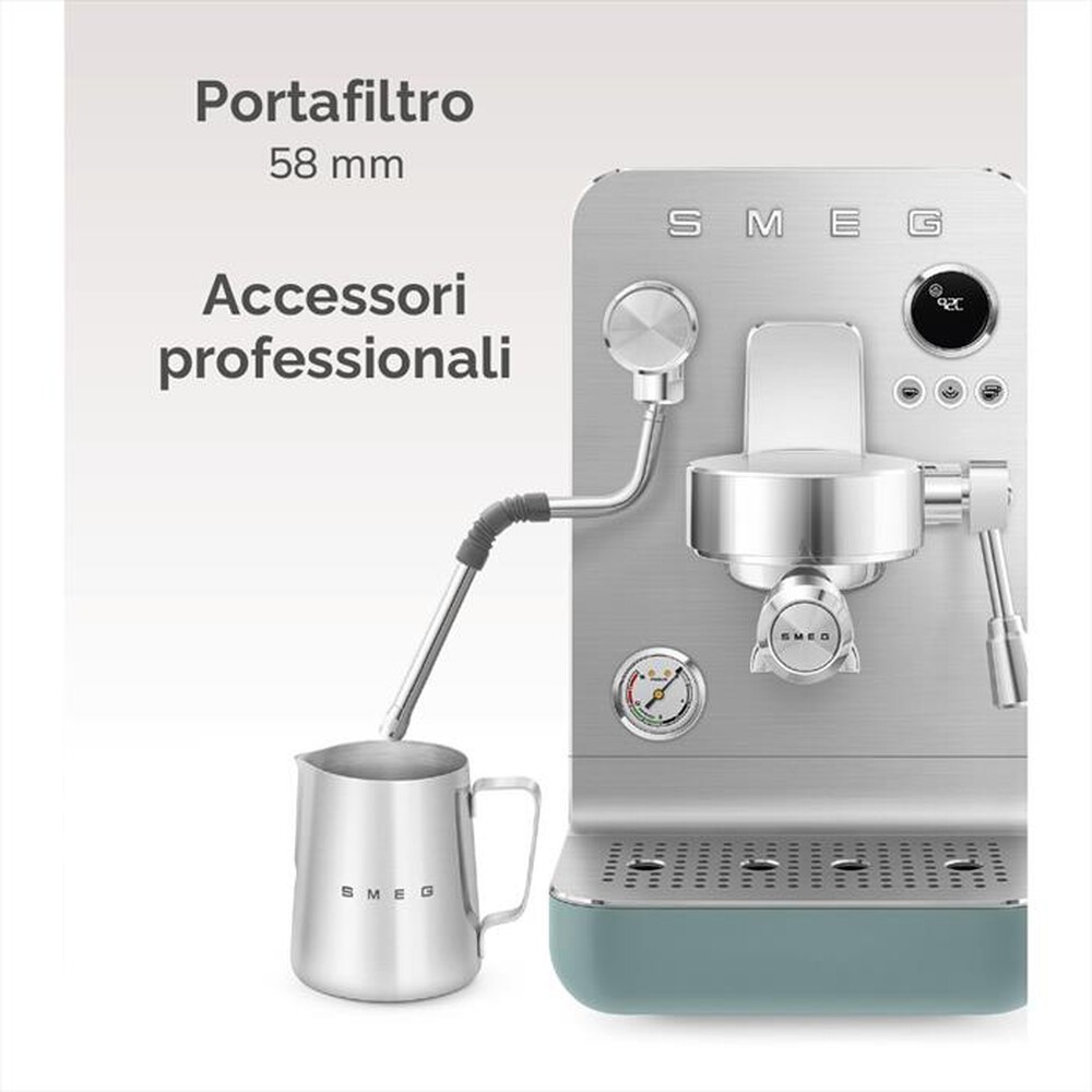 Immagine del prodotto SMEG - Macchina da caff&egrave; Espresso EMC02EGMEU-Verde smeraldo