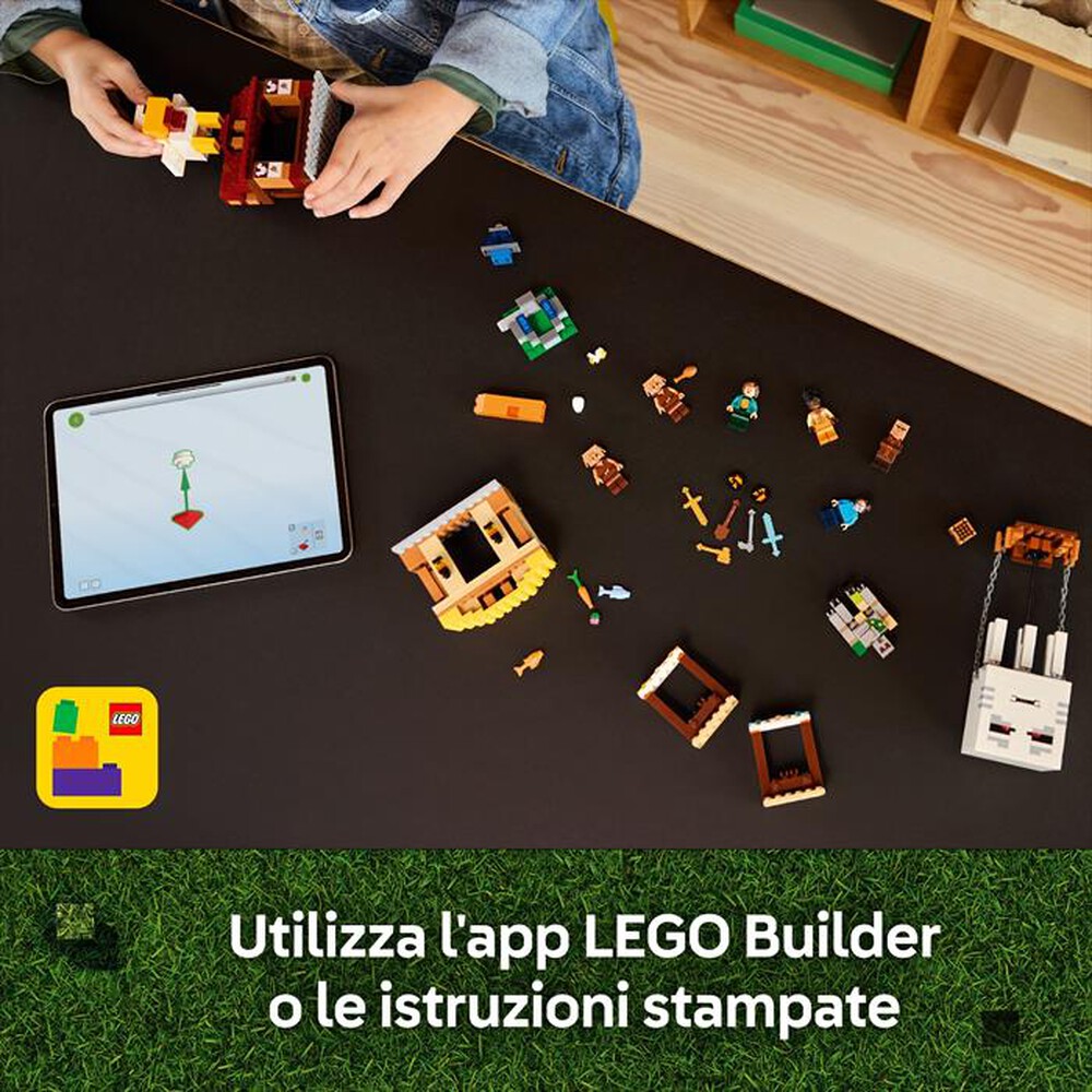 Immagine del prodotto LEGO - MINECRAFT Attacco al villaggio Ghast-pallone 21273