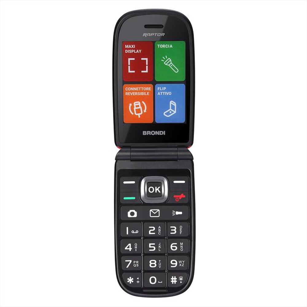 Immagine del prodotto BRONDI - Cellulare RAPTOR-ORANGE METAL