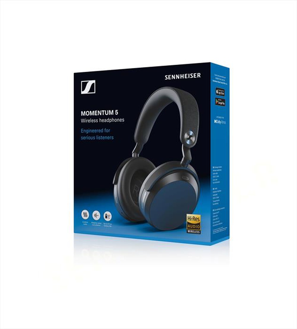 Immagine del prodotto SENNHEISER - Cuffia circumaurale wireless Bluetooth MOMENTUM 5-BLACK
