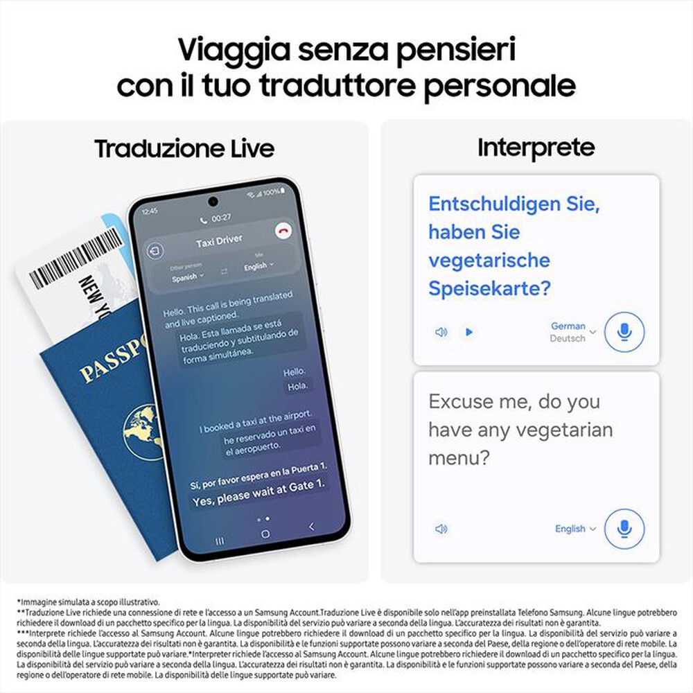 Immagine del prodotto SAMSUNG - Smartphone Galaxy S24 FE 128GB-Blue