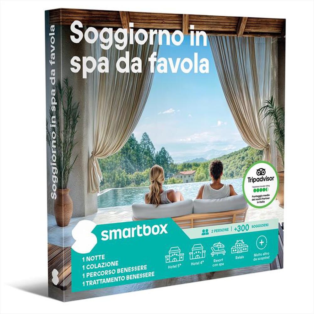 Immagine del prodotto SMARTBOX - SOGGIORNO IN SPA DA FAVOLA-eBox digitale