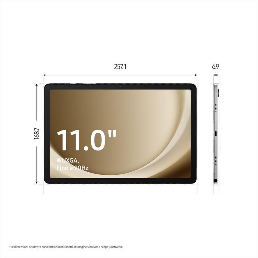Immagine del prodotto SAMSUNG - GALAXY TAB A9+ 5G 64GB-Gray