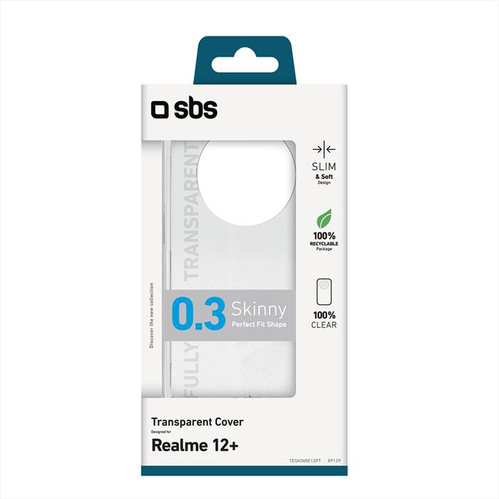 Immagine del prodotto SBS - COVER SKINNY per Realme  12+-Trasparente