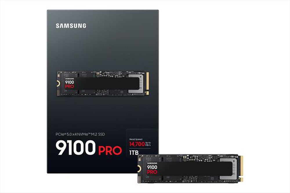 Immagine del prodotto SAMSUNG - Hard disk interno 9100 PRO NVME 1TB-Nero