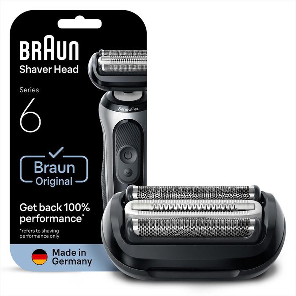 Immagine del prodotto BRAUN - Testina Di Ricambio ORIGINALE MALHRREMKP 64B-NERO