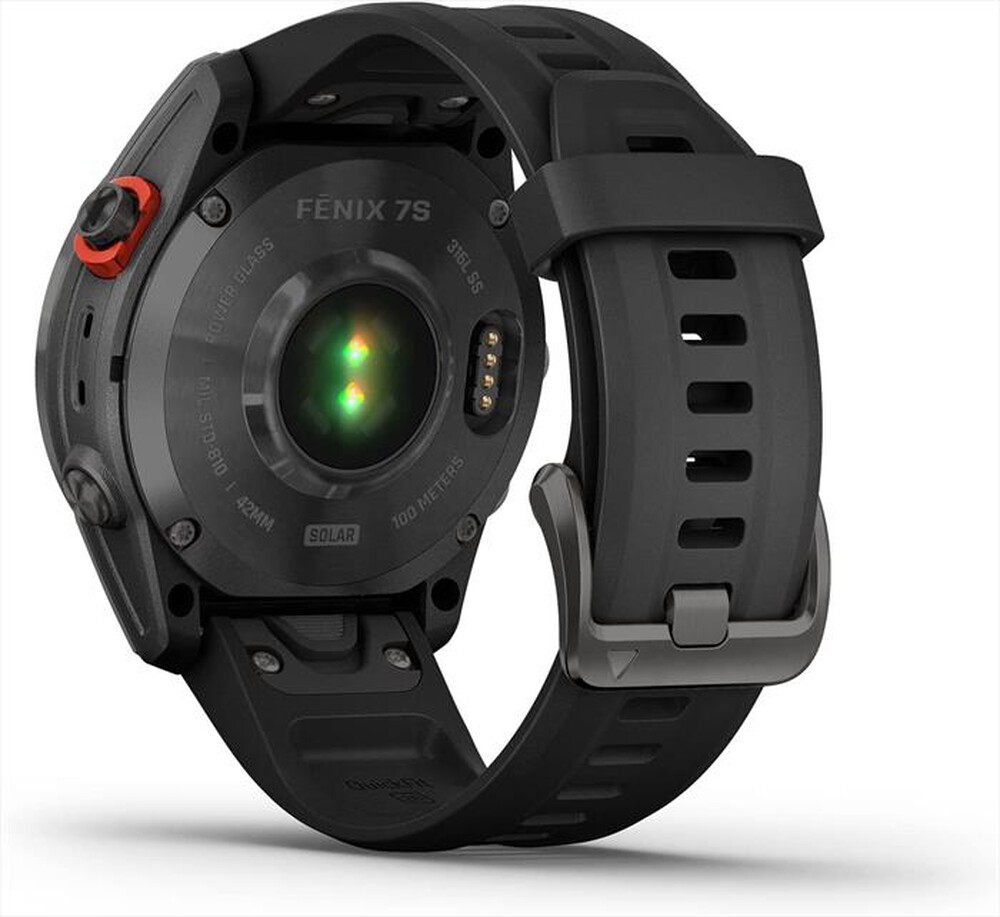 Immagine del prodotto GARMIN - Smartwatch Fenix 7s Solar Edition-Slate Gray/Nero