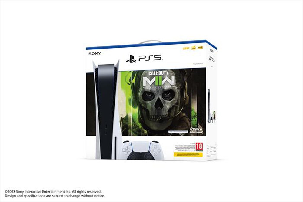 Immagine del prodotto SONY COMPUTER - PLAYSTATION 5 + CALL OF DUTY MODERN WARFARE II
