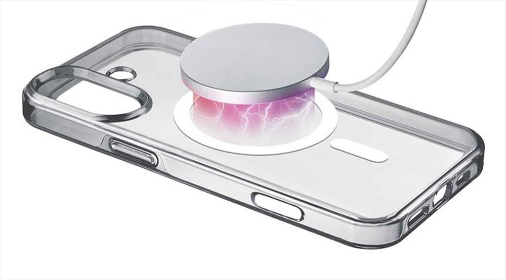 Immagine del prodotto CELLULARLINE - Cover GLOSS MAG per iPhone 16-Transparent