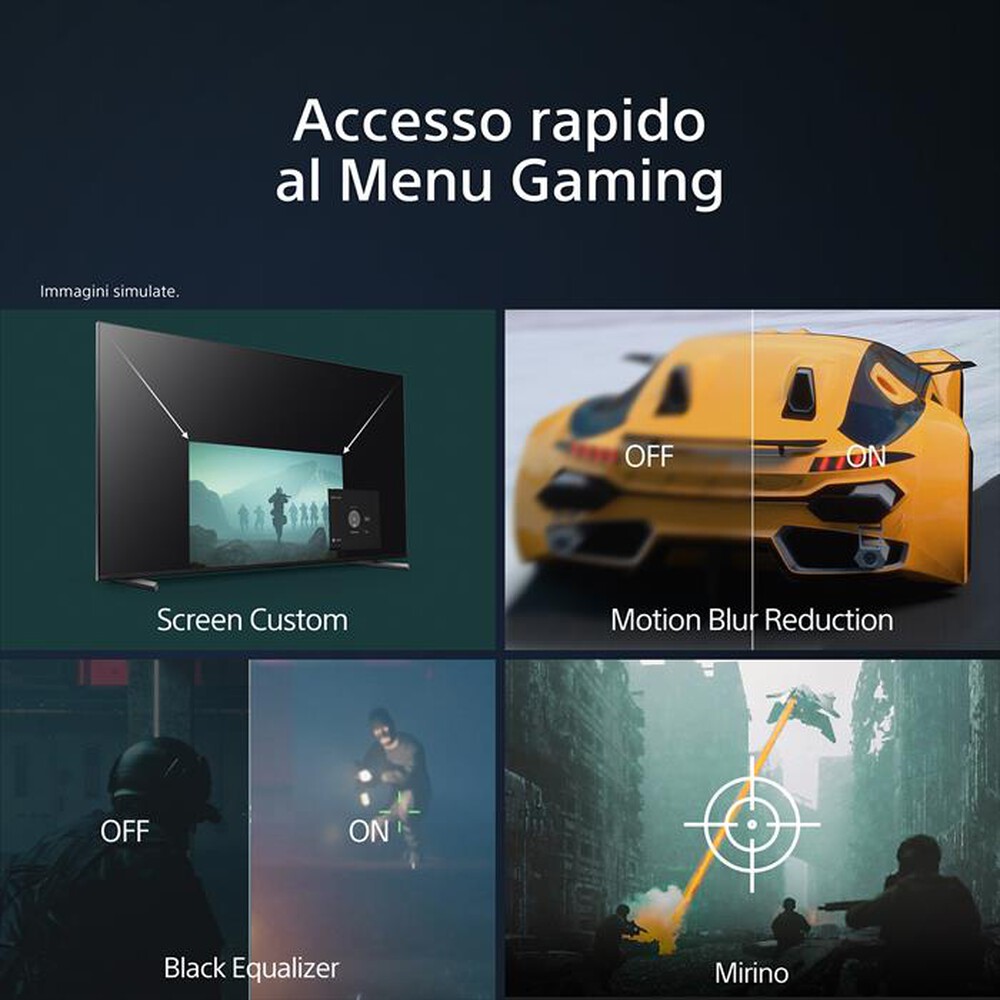 Immagine del prodotto SONY - Smart TV LED UHD 4K 43" KD43X80LPAEP-Nero