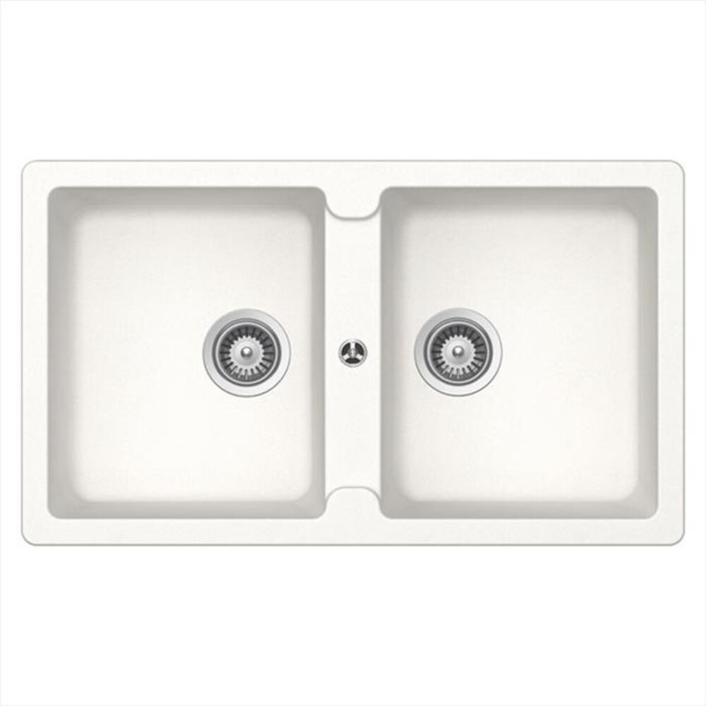 Immagine del prodotto GLEM GAS - Lavello lneare LS286WH 2 vasche-BIANCO