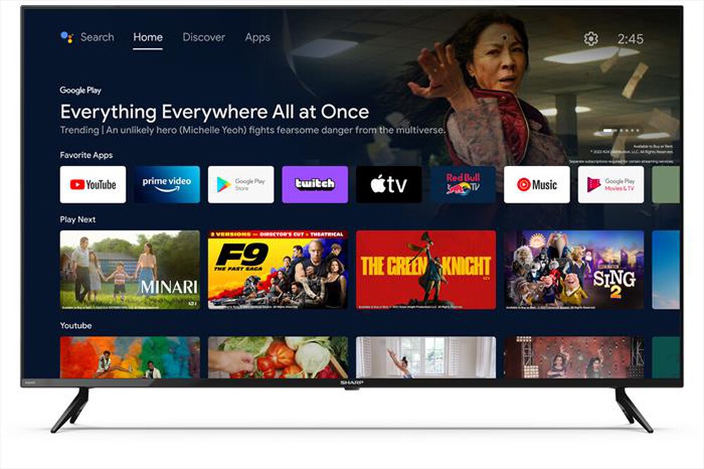 Immagine del prodotto SHARP - Smart TV LED UHD 4K 55" 55FL1EA
