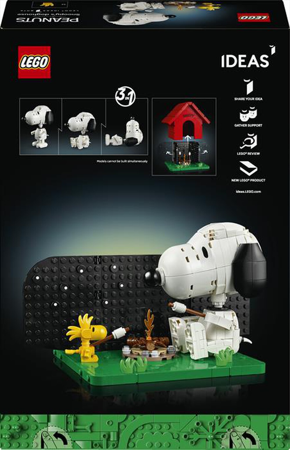 Immagine del prodotto LEGO - IDEAS Peanuts: la cuccia di Snoopy - 21368