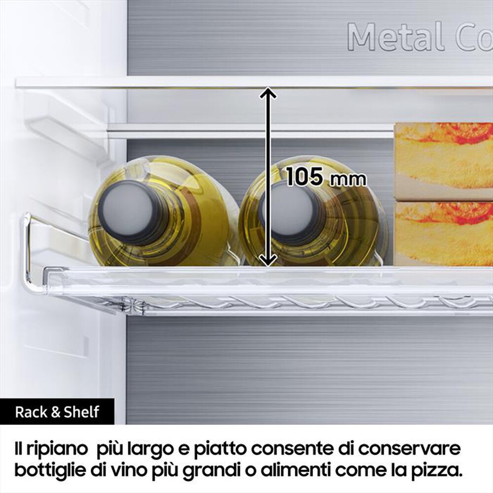Immagine del prodotto SAMSUNG - Frigorifero combinato F-RB38D152222 BESPOKE-Clean Black-Clean Black