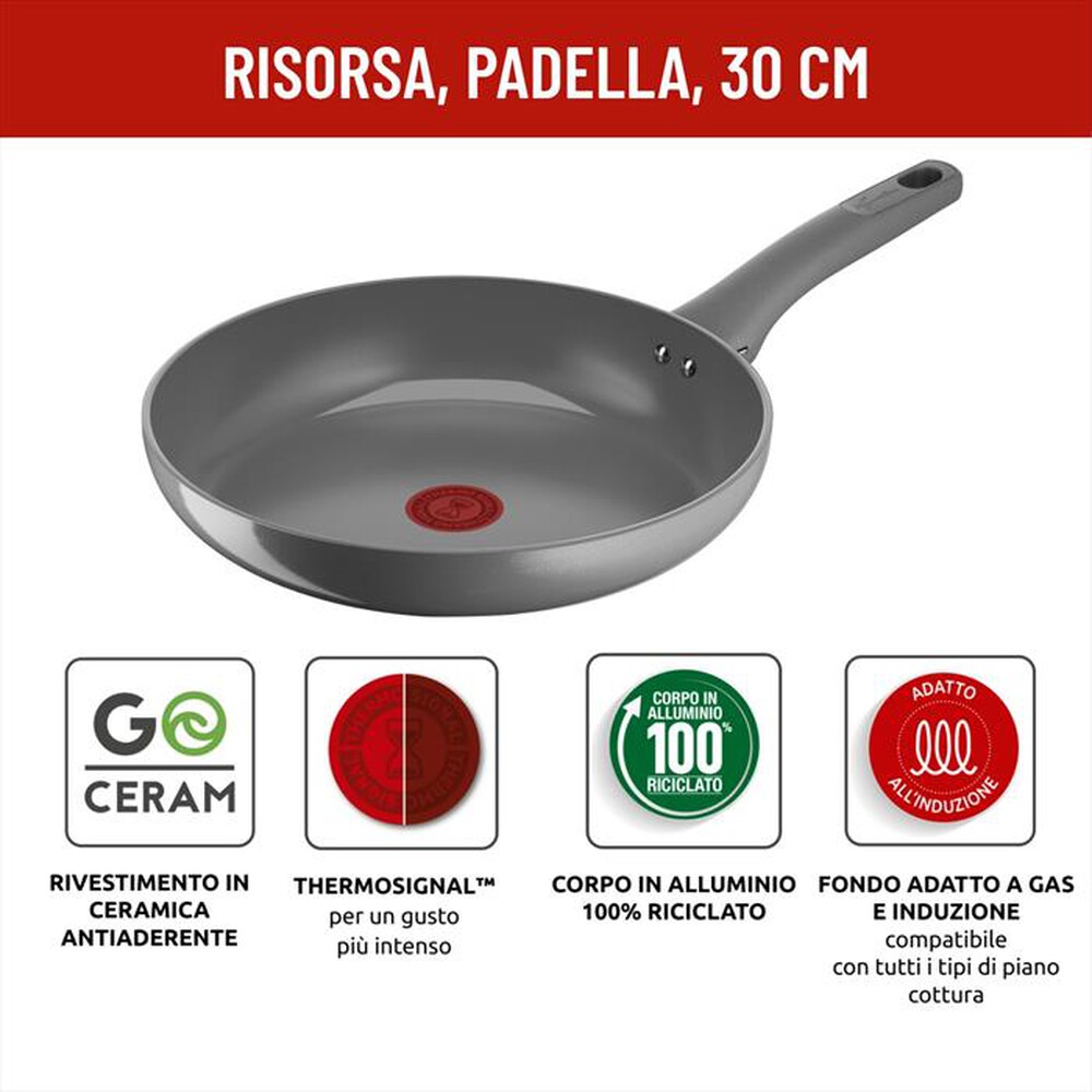 Immagine del prodotto LAGOSTINA - Risorsa Padella 30 cm-Grigio