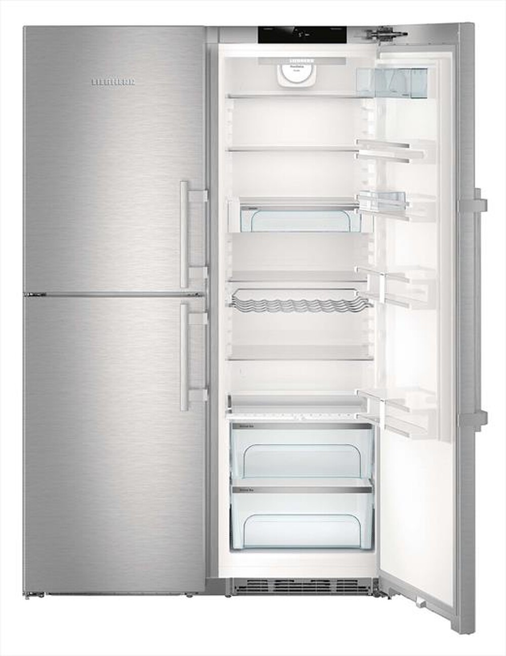Immagine del prodotto LIEBHERR - Frigorifero side by side SBSES 8483-21 Classe D-Acciaio