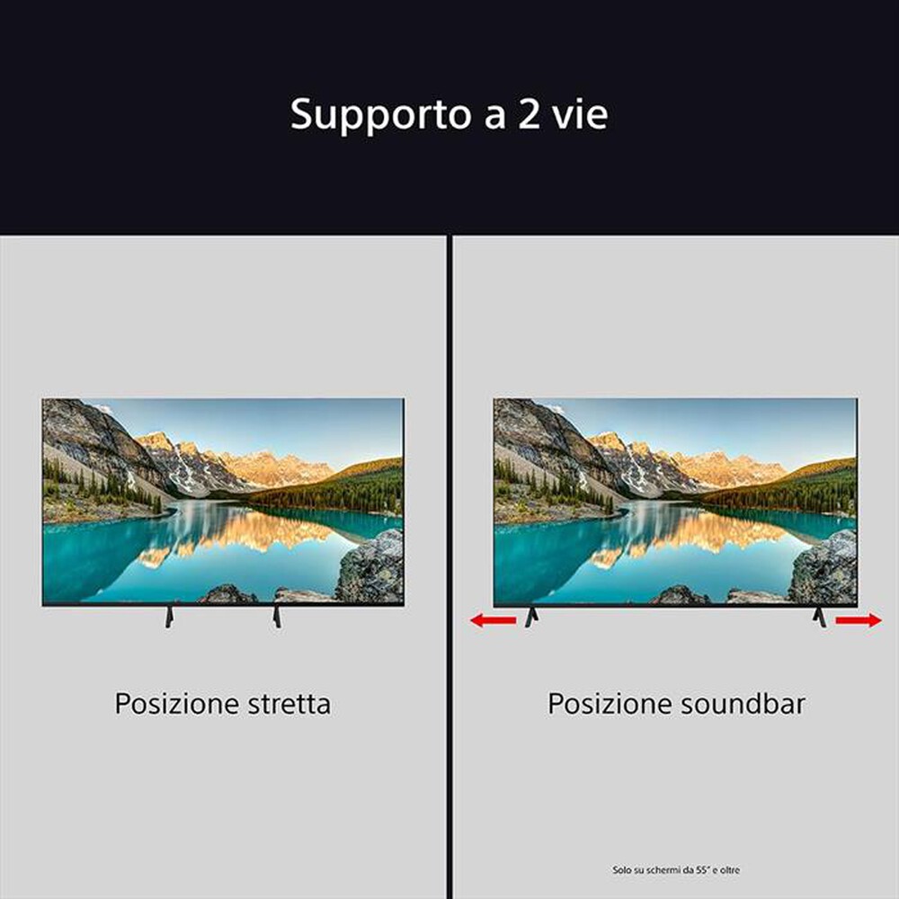 Immagine del prodotto SONY - Smart TV LED UHD 4K 55" K55S39B.CEI-Nero