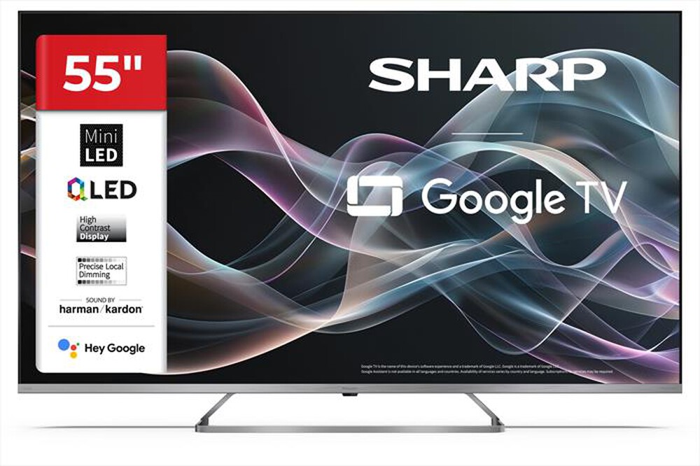 Immagine del prodotto SHARP - Smart TV QLED UHD 4K 55" 55JP7765E-Nero
