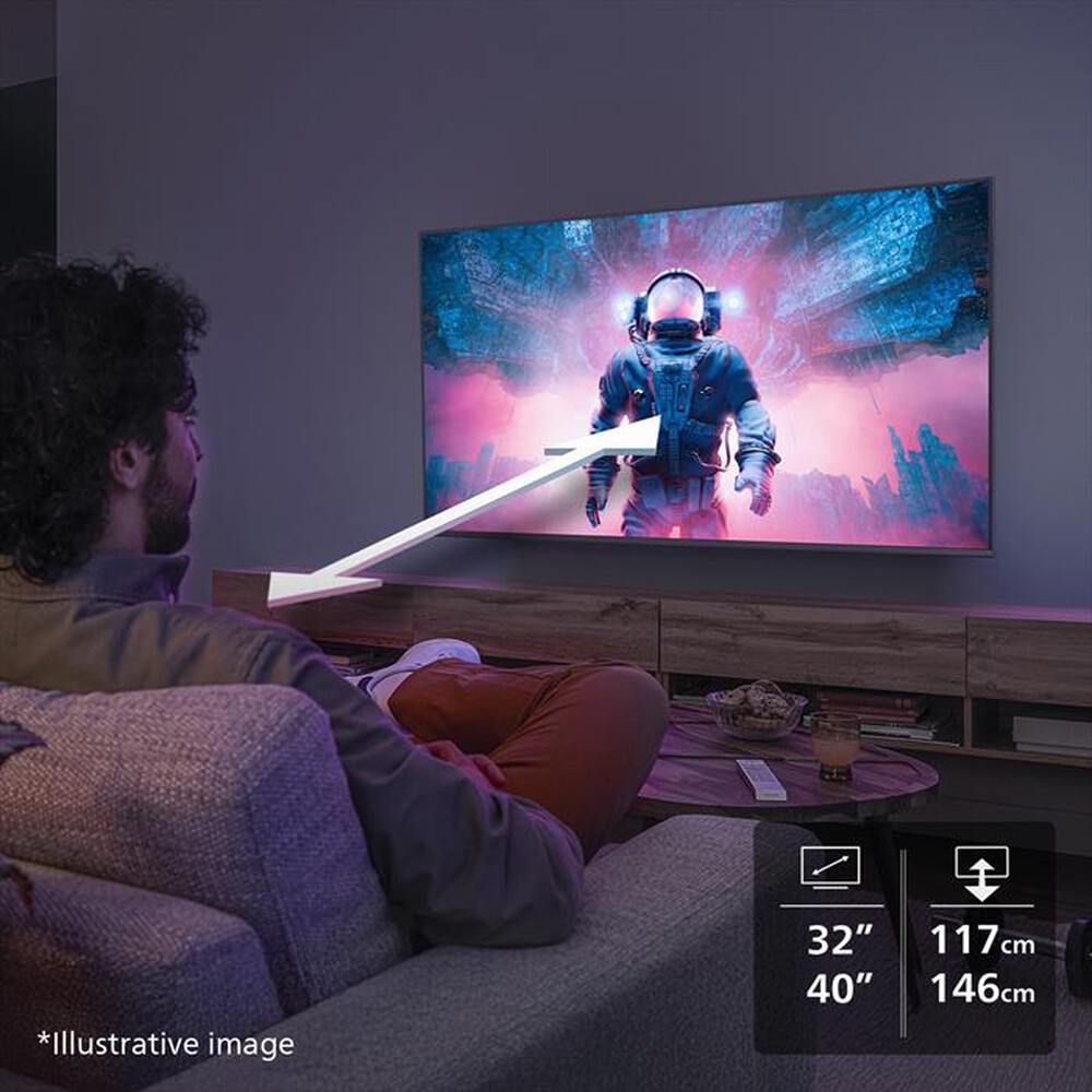 Immagine del prodotto PHILIPS - Smart TV LED FHD 40" 40PFS6050/12-Black