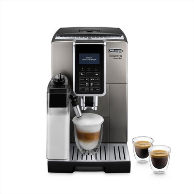 DE LONGHI - Macchina da caff&egrave; Dinamica Aroma Bar ECAM359.57.TB-Titanio Nero