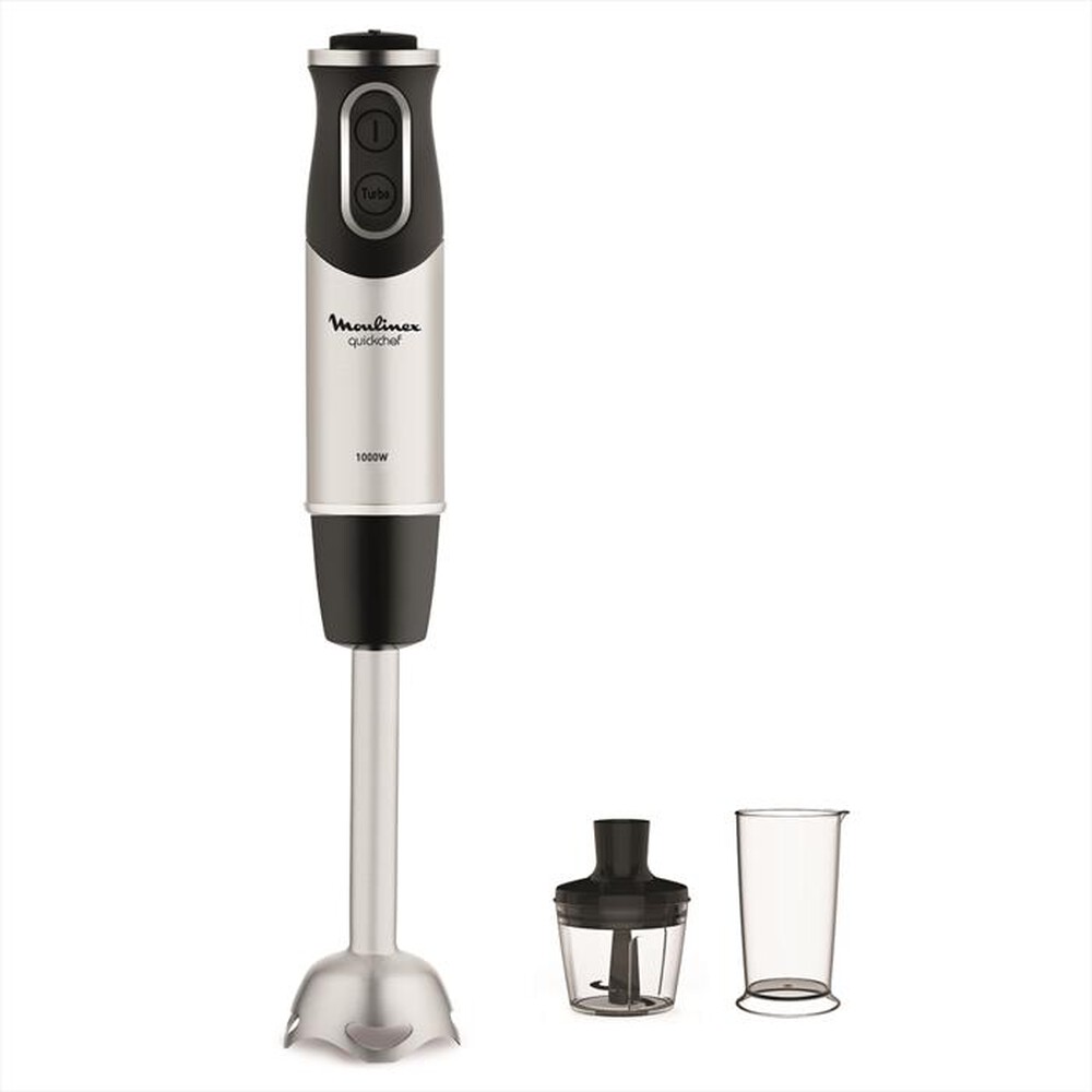 Immagine del prodotto MOULINEX - DD6578 Quickchef 2in1 Frullatore a Immersione-acciaio inox / nero