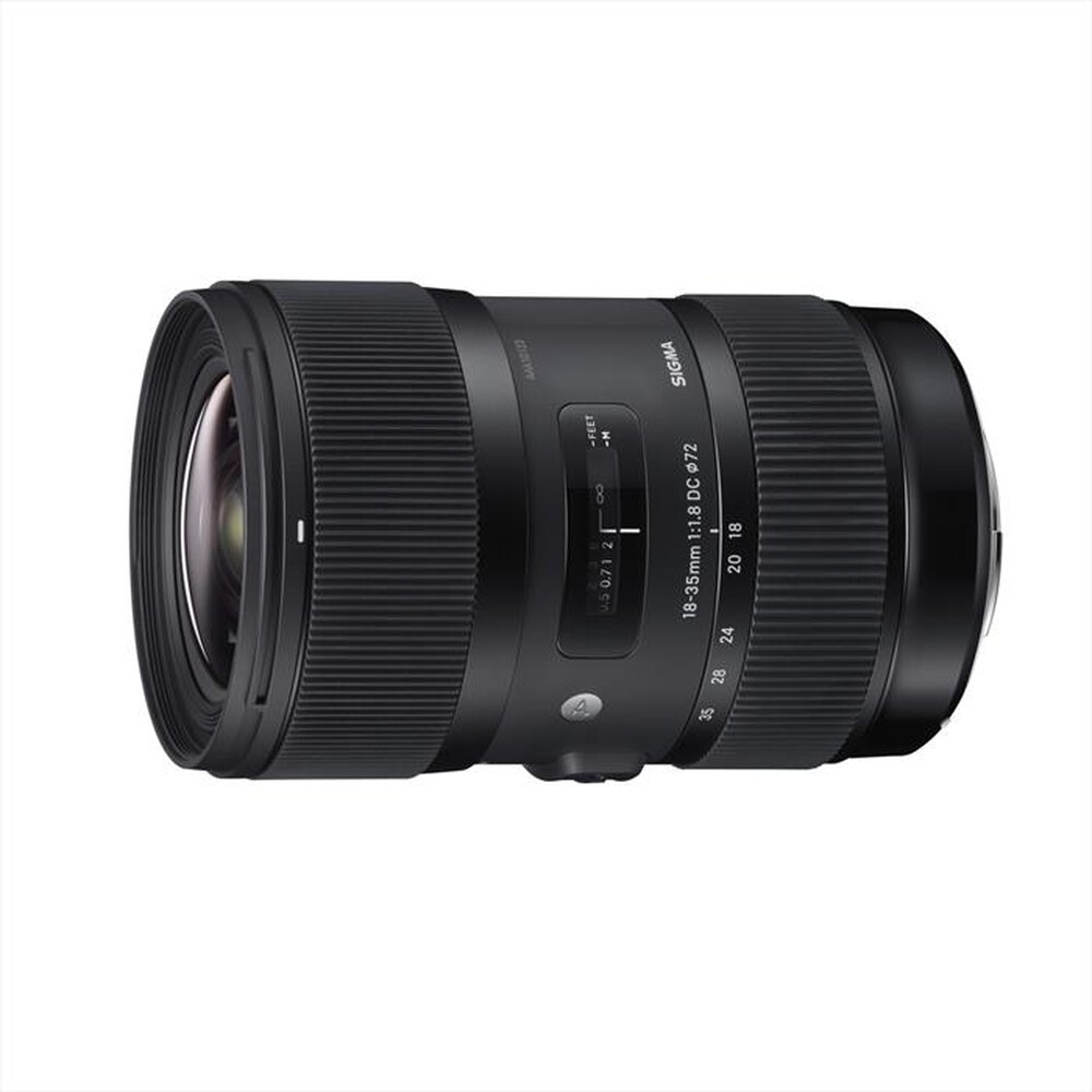 Immagine del prodotto SIGMA - 18-35mm-F/1.8 (A) AF DC HSM Nikon 210955-NERO