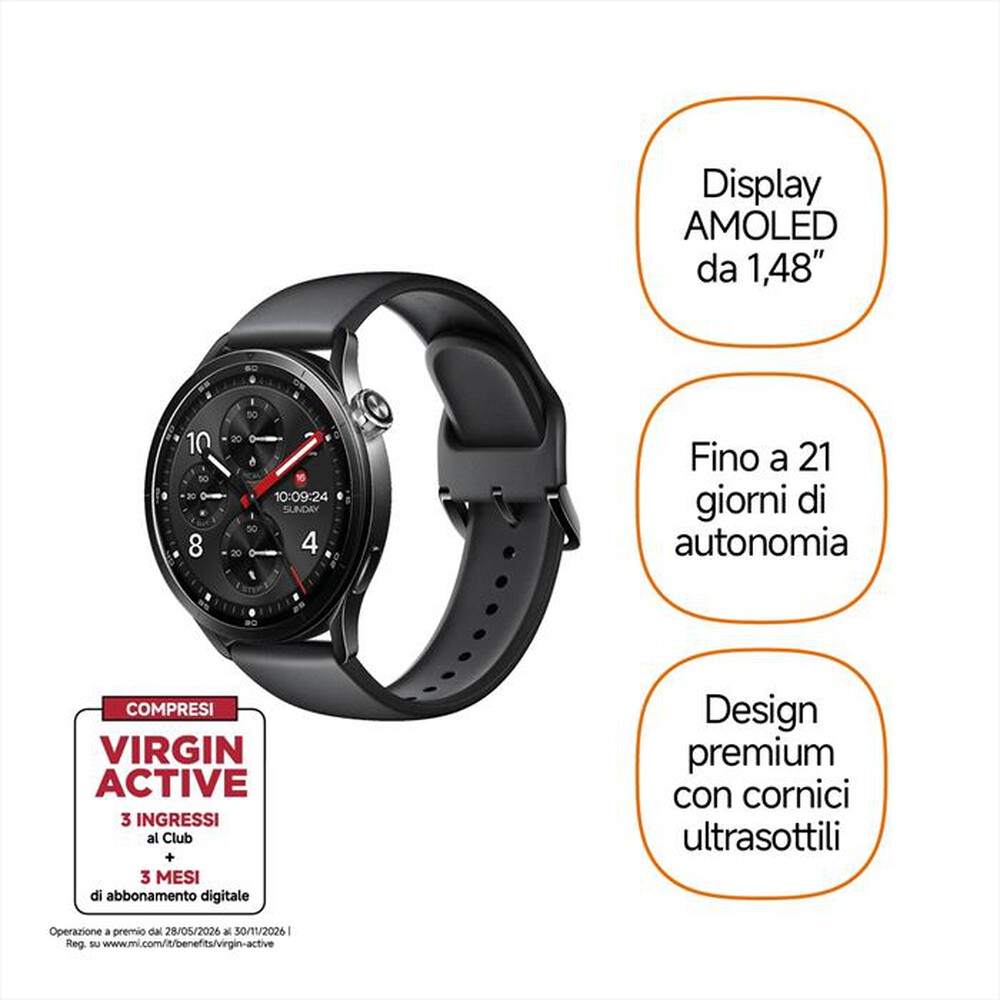 Immagine del prodotto XIAOMI - Smartwatch WATCH S5 46mm-BLACK