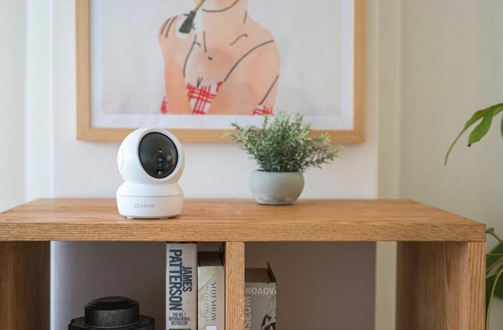 Immagine del prodotto EZVIZ - Telecamera WiFi intelligente H6C 2MP-bianco/nero