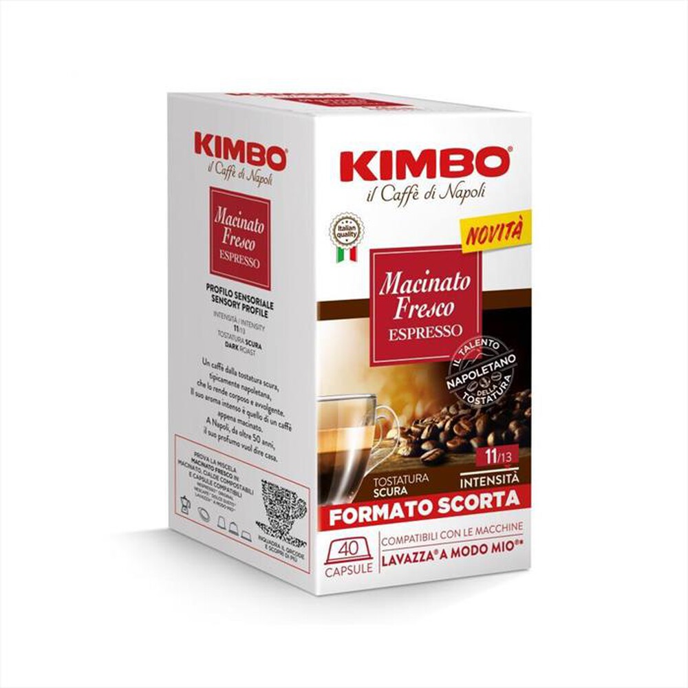 Immagine del prodotto KIMBO - 014238 MACINATO FRESCO 40 PZ. COMP. A MODO M-Multicolore