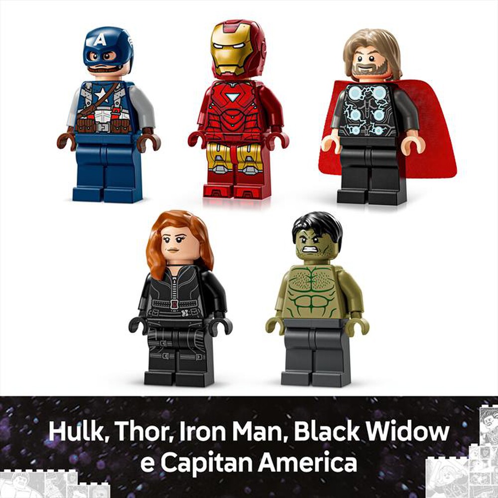 Immagine del prodotto LEGO - SUPER HEROES MARVEL Logo e Minifigure MARVEL 76313
