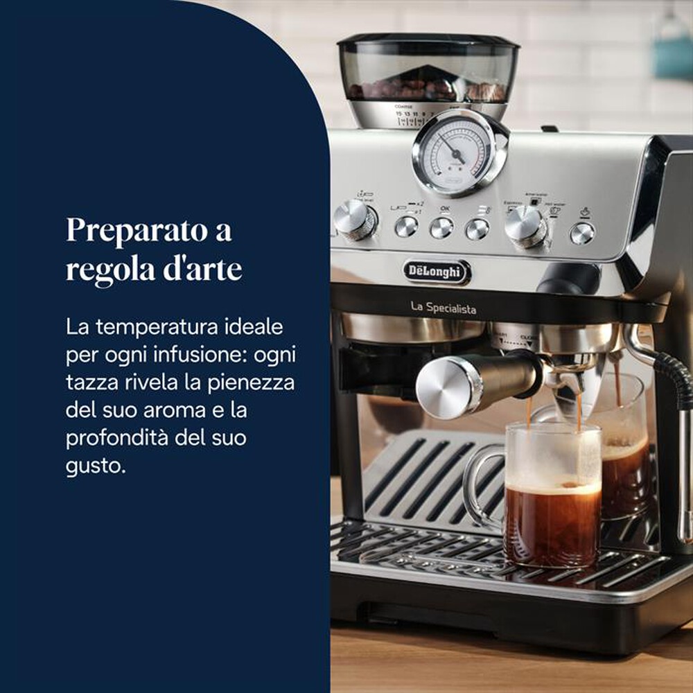 Immagine del prodotto DE LONGHI - Macchina da caff&egrave; LA SPECIALISTA ARTE EC9155.MB-Metal Black