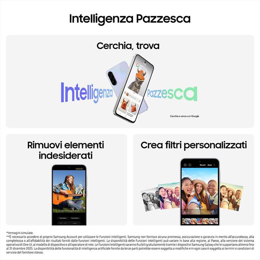 Immagine del prodotto SAMSUNG - Smartphone Galaxy A36 5G 128GB-Awesome Lime