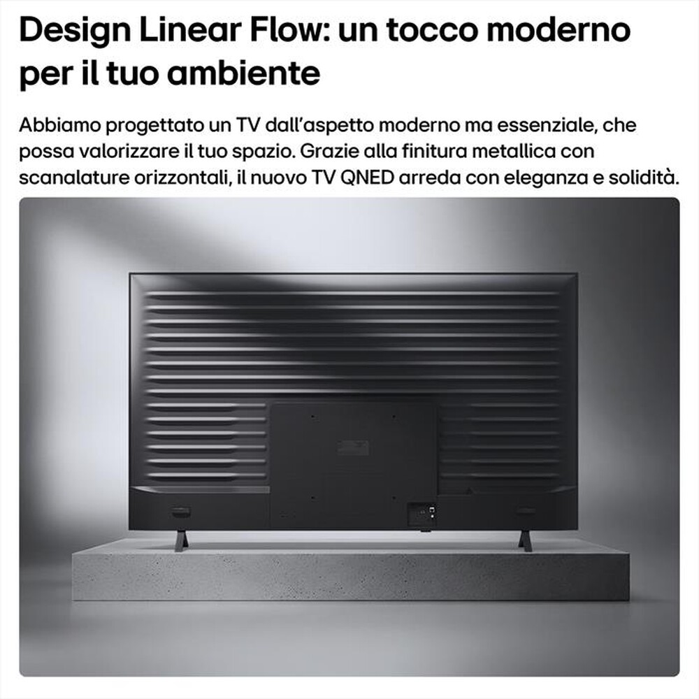 Immagine del prodotto LG - Smart TV 75" QNED AI MINILED QNED70B 75QNED70B6A-Charcoal Black