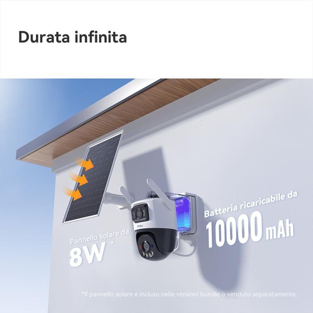 Immagine del prodotto IMOU - Telecamera da esterno AOV DUAL KIT-BIANCO