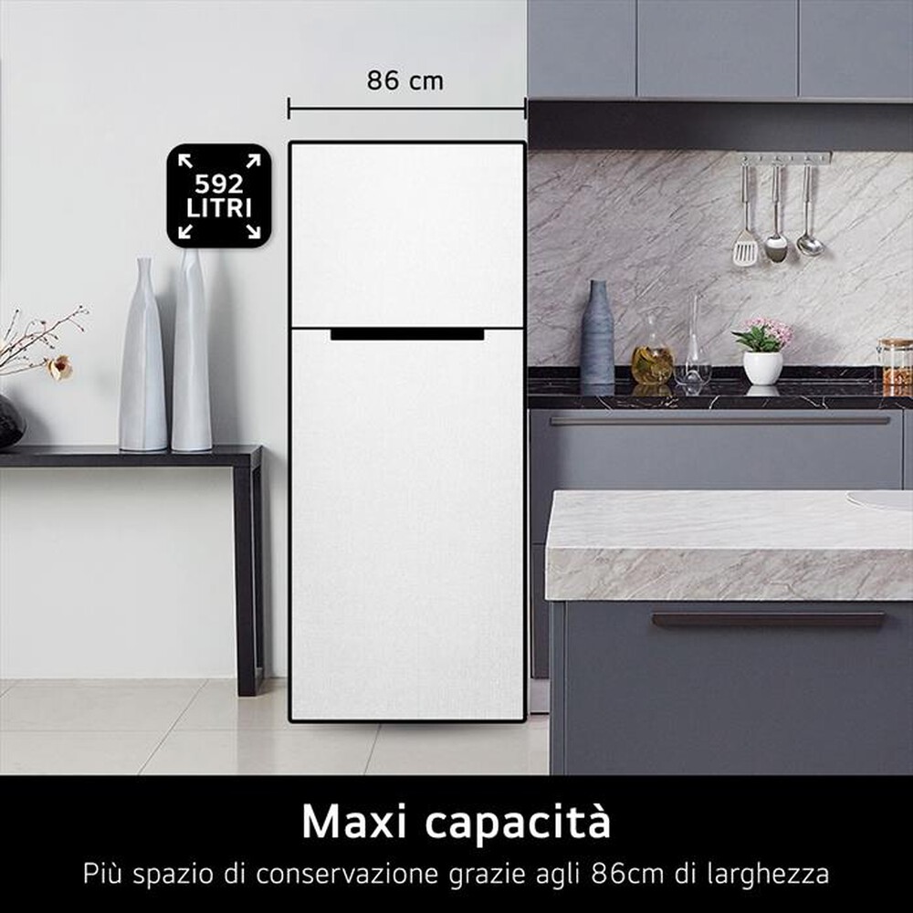 Immagine del prodotto LG - Frigorifero 2 porte GTF916SEPED Classe E 592L-Beige