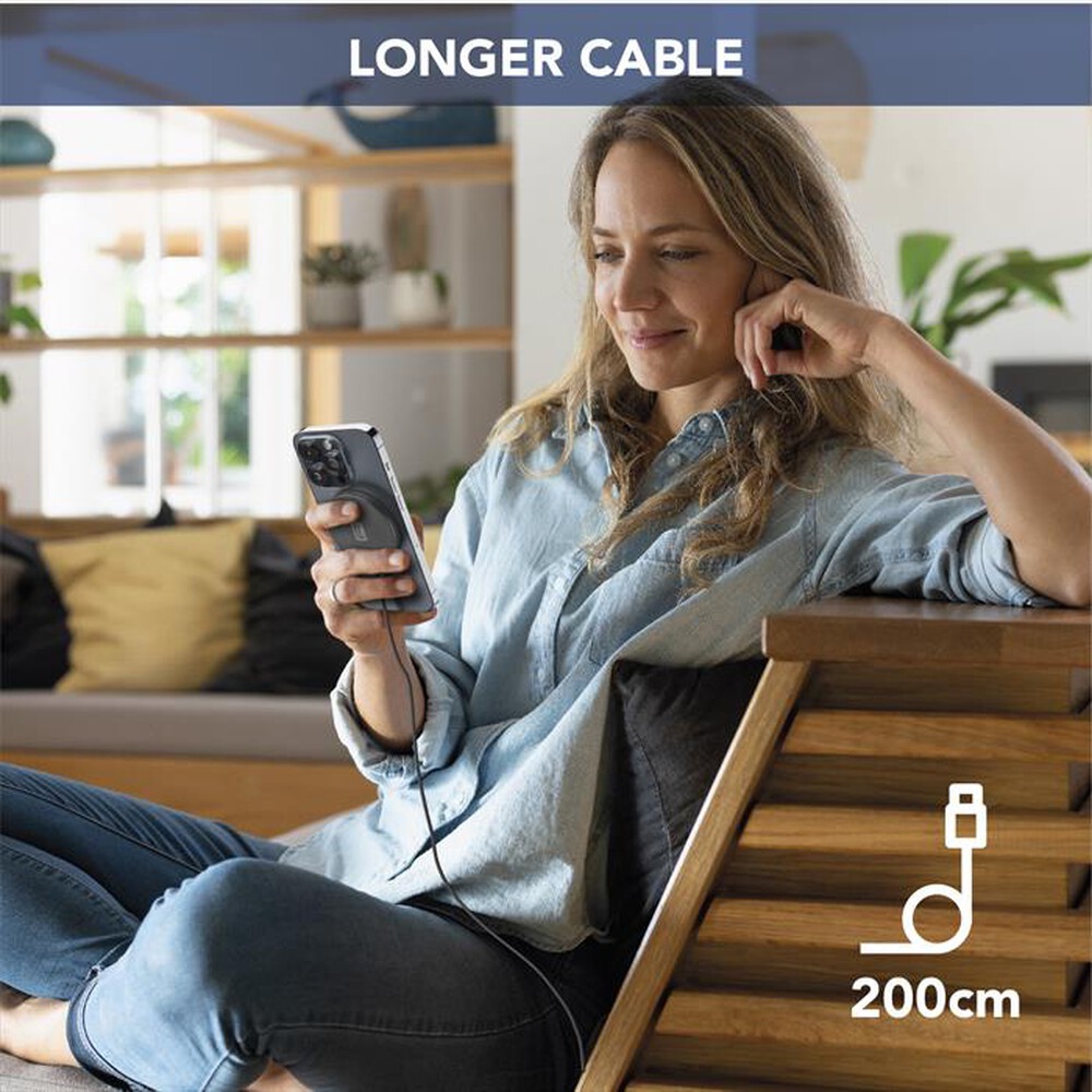 Immagine del prodotto CELLULARLINE - Base di ricarica wireless MAGSFWIRELESSCOLK-Nero