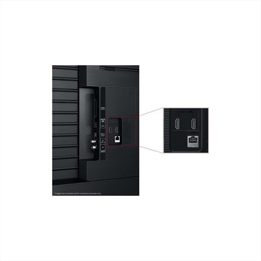 Immagine del prodotto SAMSUNG - Smart TV Mini LED 4K AI 55" UE55M80HAUXZT-Titan Black