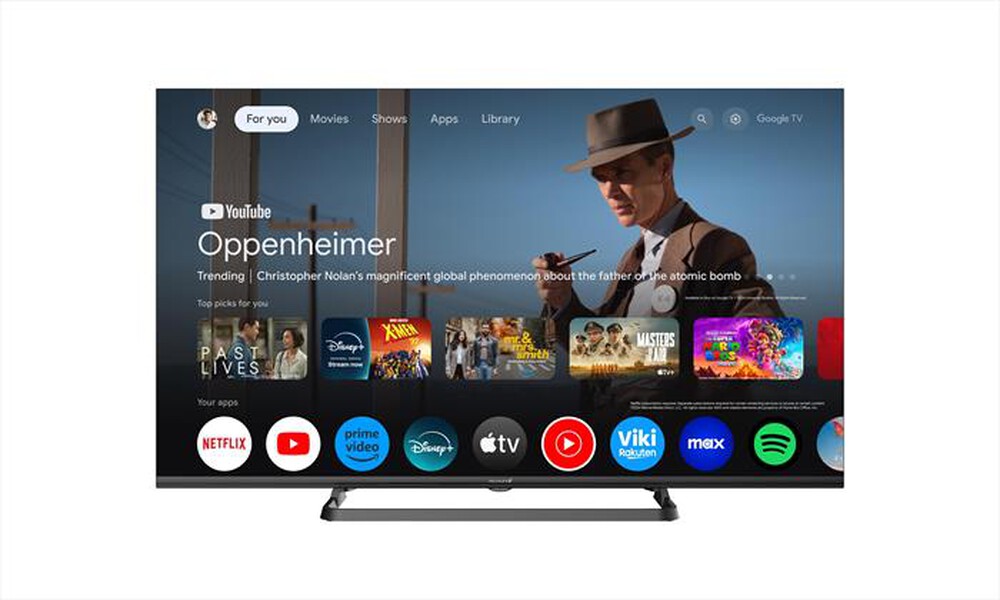 Immagine del prodotto TECHLIFE - Smart TV LED UHD 4K 43" TE43KM9GTV-BLACK
