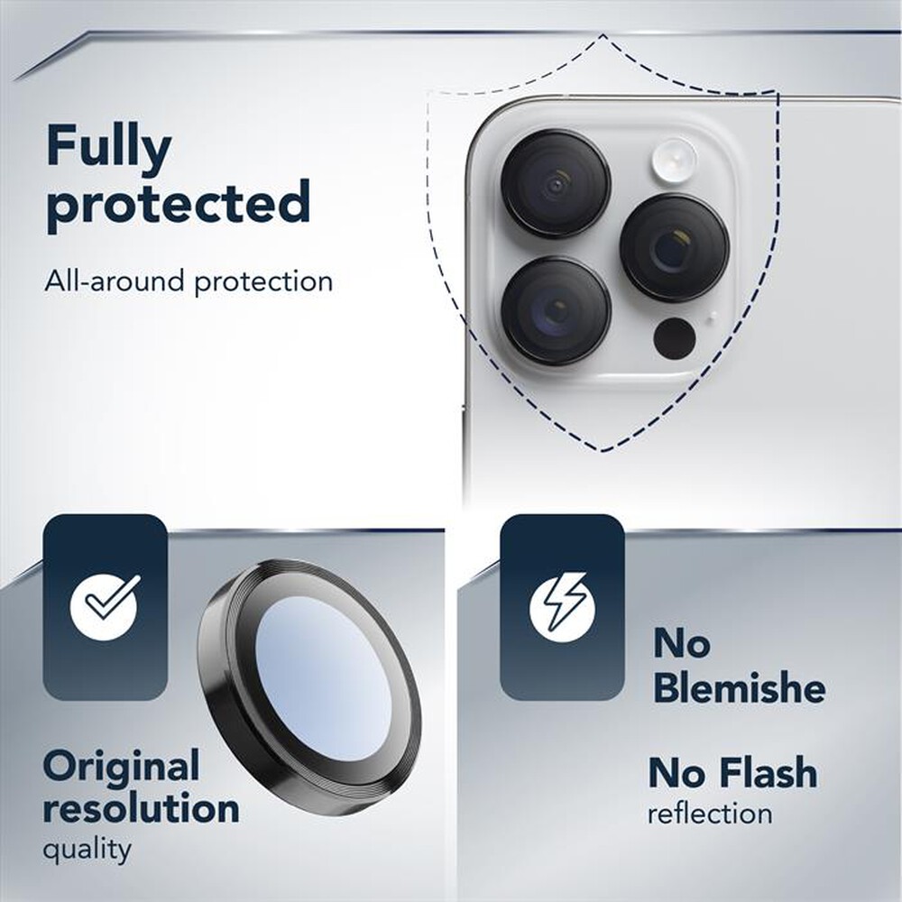 Immagine del prodotto CELLULARLINE - CAMERA LENS RING per IPHONE AIR-Trasparente