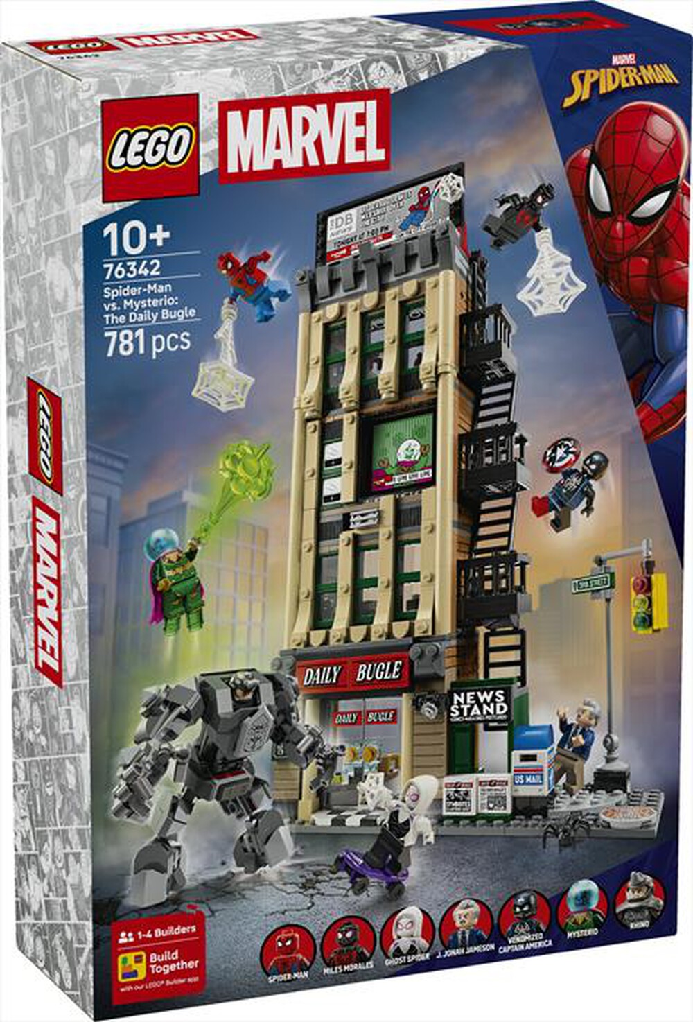 Immagine del prodotto LEGO - MARVEL Spider-Man vs. Mysterio: il Daily - 76342-Multicolore