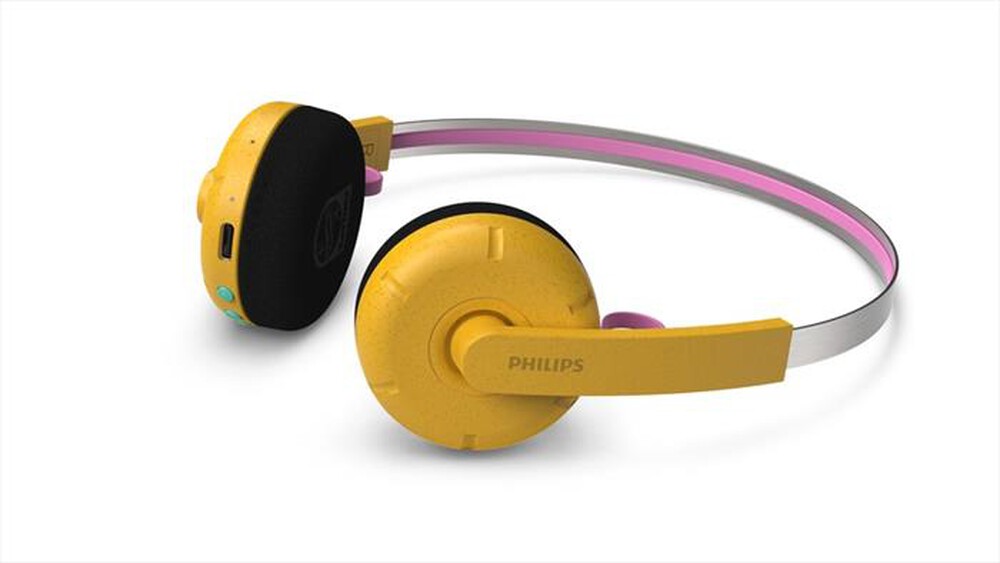 Immagine del prodotto PHILIPS - Cuffie wireless on-ear Moving Sound TAMS1YL/00-Yellow