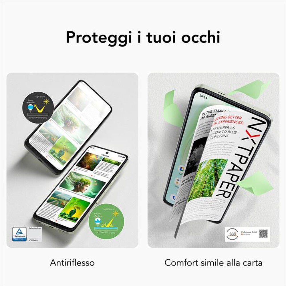 Immagine del prodotto TCL - Smartphone 60SE NEXTPAPER 5G-GREEN
