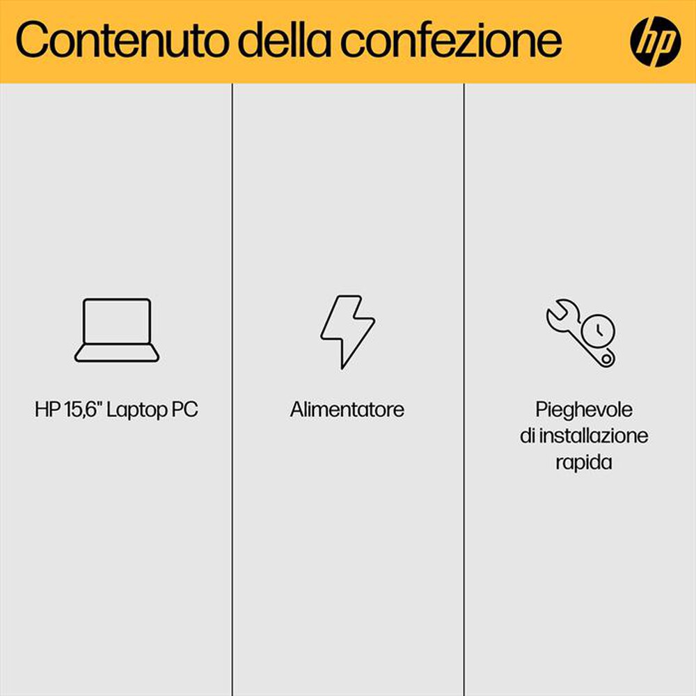 Immagine del prodotto HP - Laptop 15-FC0077NL Windows 11 Home 15.6"-Natural Silver