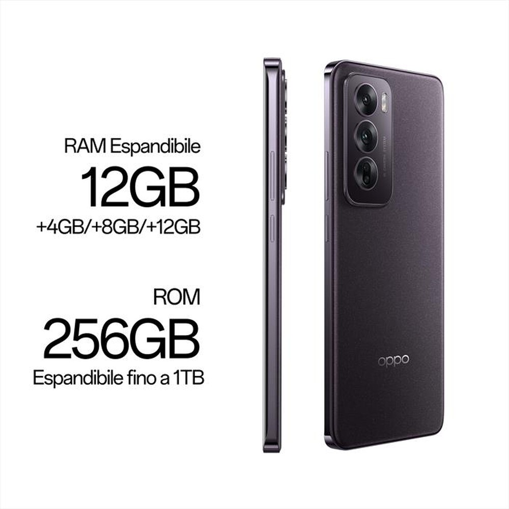 Immagine del prodotto OPPO - Smartphone RENO12 5G 12+256-BLACK BROWN