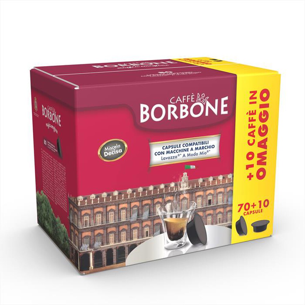 Immagine del prodotto CAFFE BORBONE - DON CARLO NERA DECISA - A Modo Mio 80 Caps