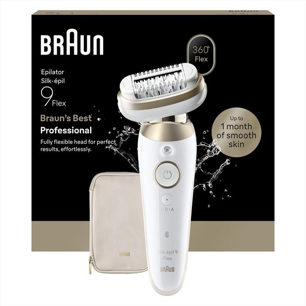 Immagine del prodotto BRAUN - Epilatore Wet & Dry LEGEPIL SES9-011 3D BOX MN-ORO