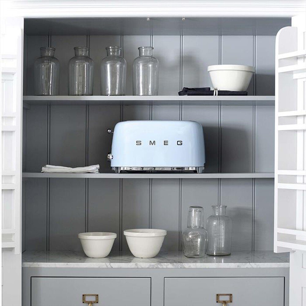 Immagine del prodotto SMEG - Tostapane 50's Style 2x4 fette &ndash; TSF02PBEU-azzurro