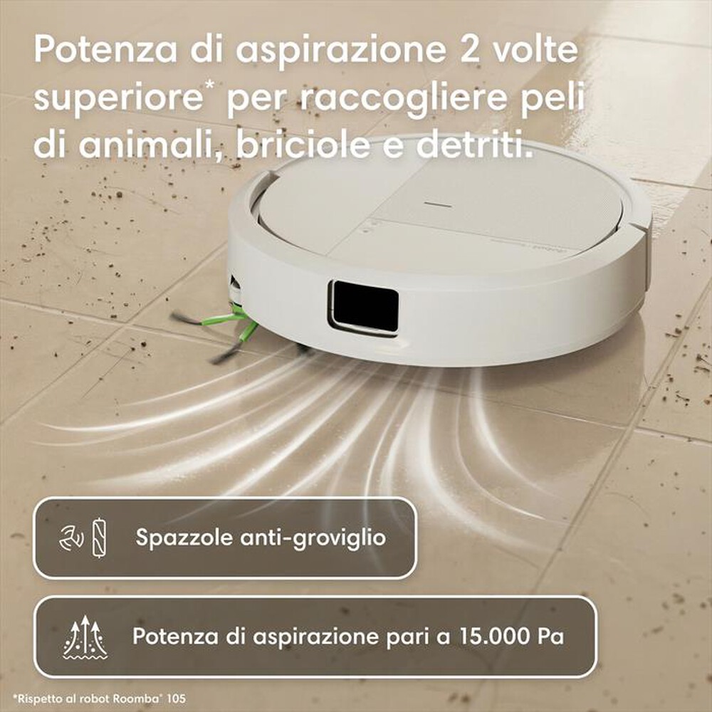 Immagine del prodotto iROBOT - Aspirapolvere Lavapavimenti 2in1 ROOMBA 115 COMBO-White