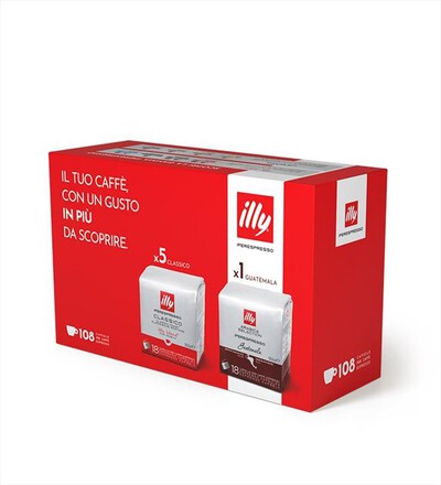 ILLY - IPERESPRESSO 5+1 CLASSICO GUATEMALA 108PZ